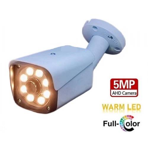 5MP AHD 8 WARMLED FULL COLOR GECE RENKLİ 3.6MM KAMERA ICS-8074