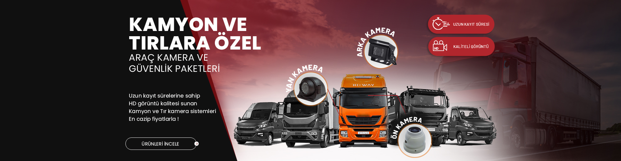 Tır Sistemleri Banner