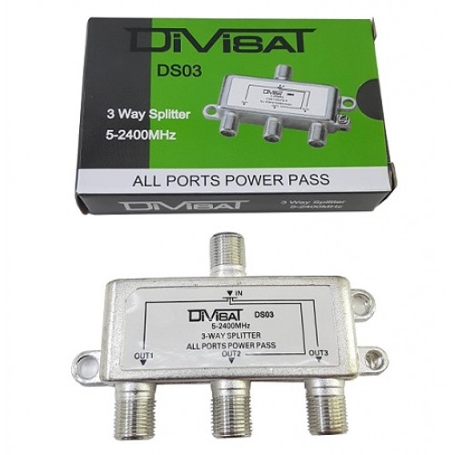 Divisat 1 Giriş 3 Çıkış 1/3 Splitter 5-2400