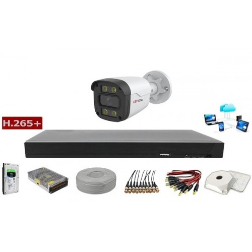 Cenova 1 Kameralı 2MP FullHD Güvenlik Seti C-2001