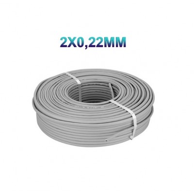 2+1 Güvenlik Kamera Kablosu Cctv Kablo 0.22MM - 100M icomg-100