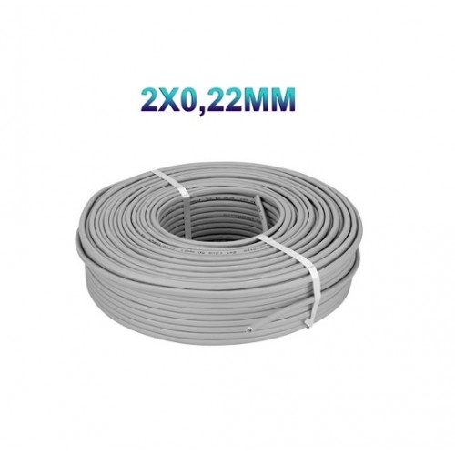 2+1 Güvenlik Kamera Kablosu Cctv Kablo 0.22MM - 100M icomg-100