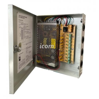 Özel Kabinli Sanayi Tipi Adaptör 12V 20 Amper Adaptör