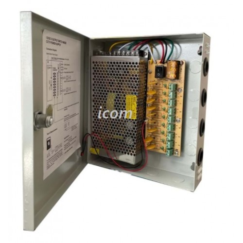 Özel Kabinli Sanayi Tipi Adaptör 12V 20 Amper Adaptör