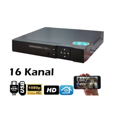 16 Kanal AHD h265 Kayıt Cihazı XMEYE CV-56 