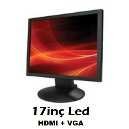 17 inç Led Cctv Monitör Hdmi Vga LD-170