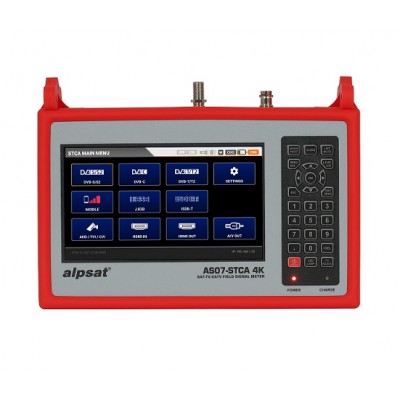 Satfınder As07-stca 4k Dvb S-s2 / T-t2 / C / J.83b / Isdb-t Combo Sinyal Analizörü