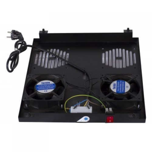 2 Lİ ANALOG TERMOSTATLI FAN MODÜLÜ ( DİKİLİ TİP )