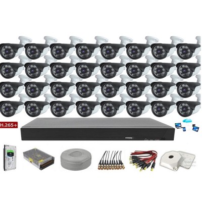 32 Kameralı Ahd Güvenlik Sistemi