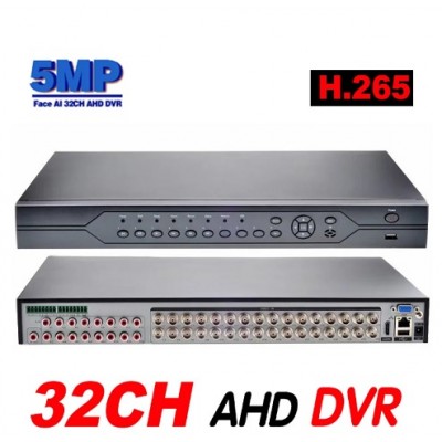 32 Kanal Kayıt Cihazı 5MP Ahd Hibrit Kamera H265 C-832 