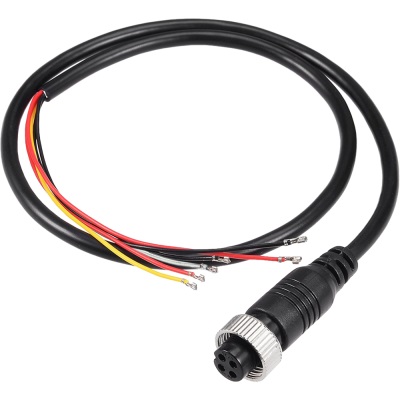 4 Pin Dişi Teknik Kamera Kablosu 60cm 4+2 Bağlantı Pinli