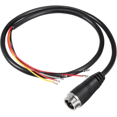 4 Pin Erkek Teknik Kamera Kablosu 60cm 4+2 Bağlantı Pinli