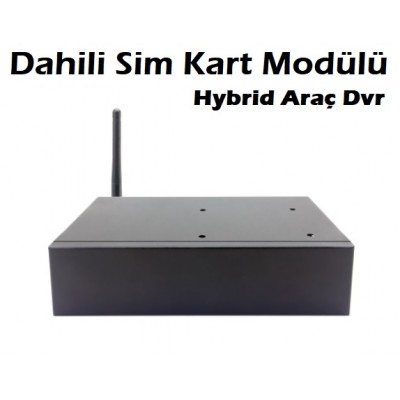 4 Kanal Dahili 4G Sim Kart Modüllü Hybrid Araç Kayıt Cihazı BM-204G