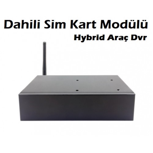 8 Kanal Dahili 4G Sim Kart Modüllü Hybrid Araç Kayıt Cihazı BM-208G