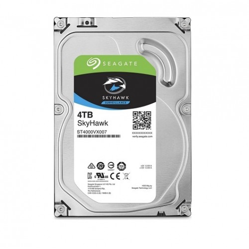 SEAGATE SKYHAWK 4 TB Güvenlik Harddiski 4TB 7/24 HDD