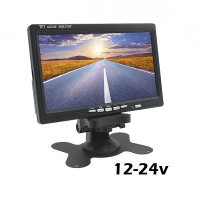 7 inç Lcd Renkli Araç Monitörü TFT-7