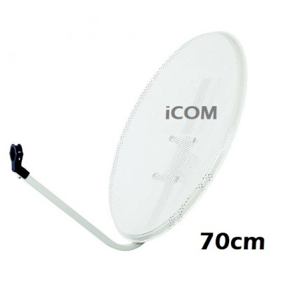 İcom 70 CM Delikli Ofset Çanak Anten
