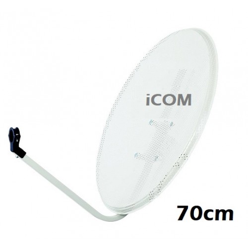 İcom 70 CM Delikli Ofset Çanak Anten