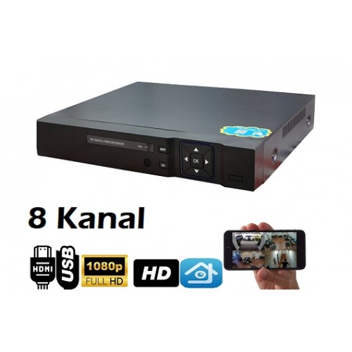 8 Kanal AHD h265 Kayıt Cihazı XMEYE CV-58