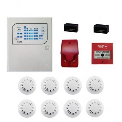 8 Li Yangın Alarmı Seti Komple Set