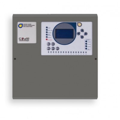 Code AA504 Adresli Akıllı Yangın Alarm Paneli 1 Loop ve Çevrim Kartı Dahil 
