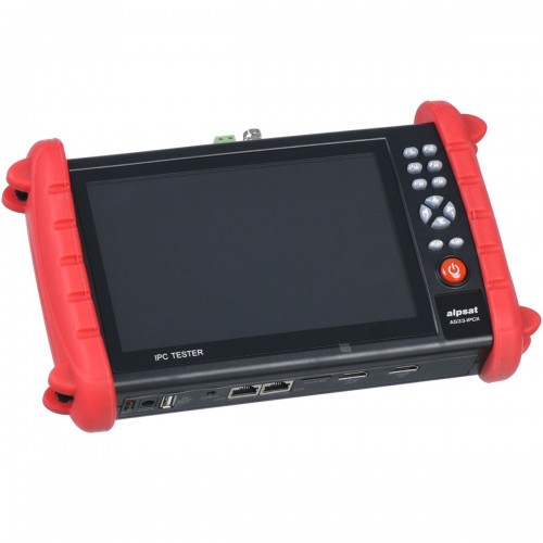 Alpsat AS33-IPCX IP-HD-ANALOG CCTV Kamera Test Monitörü