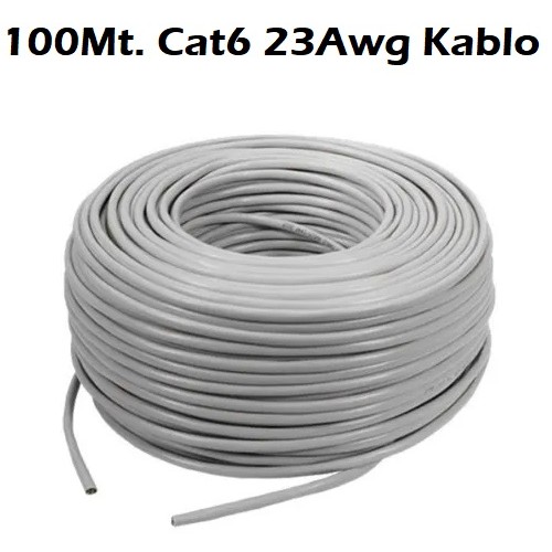 CAT6 23AWG UTP KABLO 100 METRE DS-100