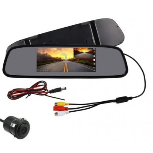 Dikiz Ayna Kamera 5 inç HD Monitör Park Kamera ICM-101