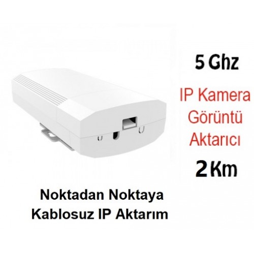 Kablosuz IP Kamera Görüntü Aktarıcı 900 Mbps 5Ghz Dış Ortam