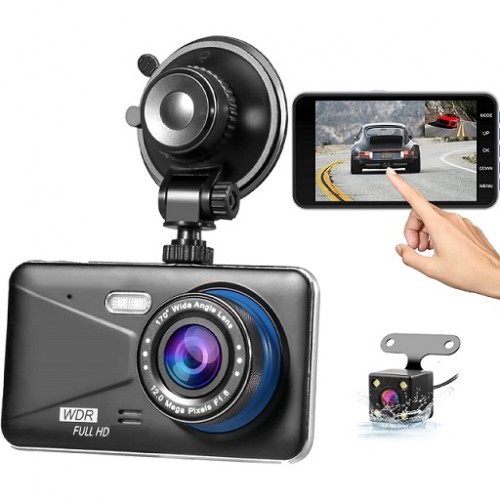 FullHD Çift Yönlü Araç Kamerası Dokunmatik Ekran ICM-73