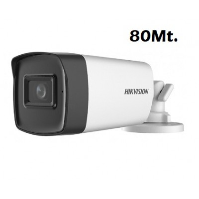 Hikvision DS-2CE17D0T-IT5F 80mt Gece Görüş Bullet HdTvi Kamera icom80-m