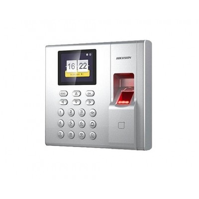 Hikvision DS-K1T8003MF LCD Ekranlı Standalone Parmak İzi ve Kart Okuyucu