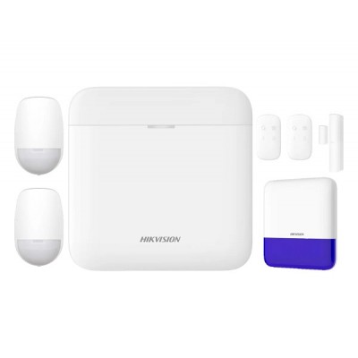 Hikvision DS-PWA64-KIT1 2 Pır Sensör Kablosuz Alarm Sistemi (Net/Gsm/Mobil)