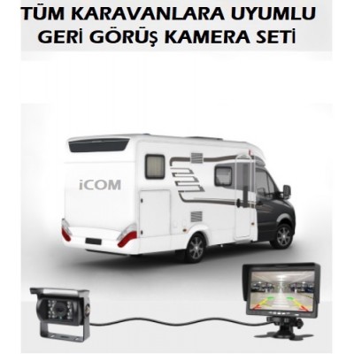 7 inç Monitörlü Geri Görüş Karavan Kamera Seti AR-21