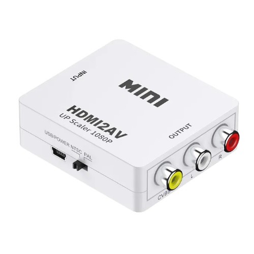 Hdmi To Av Rca Tos Çevirici Dönüştürücü