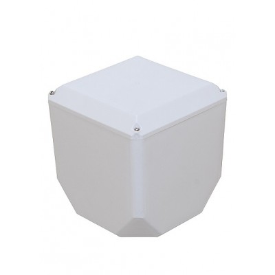 İcom Çok Amaçlı Küp Direk Üstü Kamera Montaj Buatı Beyaz (Üstten Açılır Kapak)