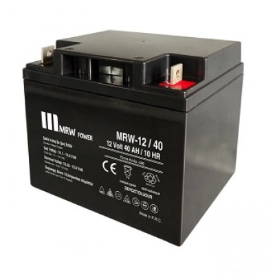Mervesan 40 Ah / 12V Kurşun / Asit Kuru Tip Akü Mrw-12/40