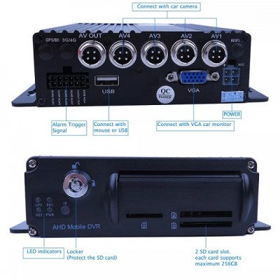 Mobil Araç Kayıt Cihazı Ahd Xmeye 4 Pin ICM-8950