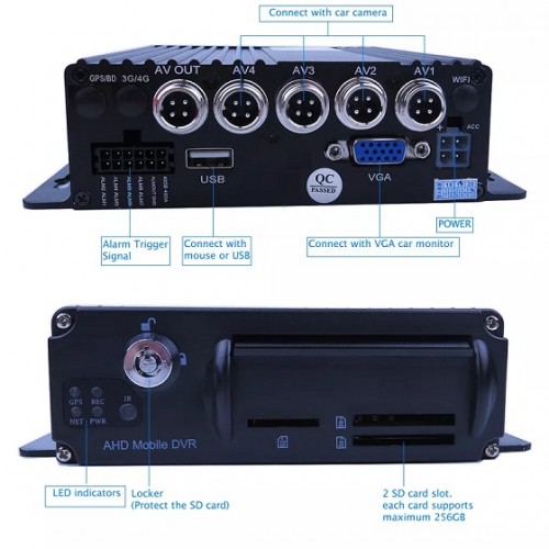 Mobil Araç Kayıt Cihazı Ahd Xmeye 4 Pin ICM-8950