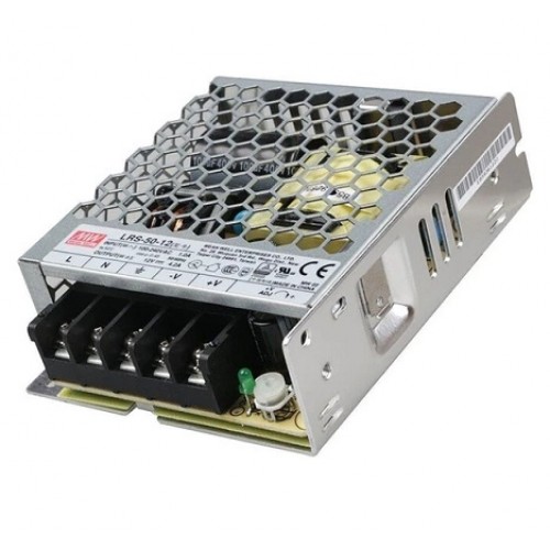 MeanWell 12V 4.2A MW-RS-050-12 Kapalı Tip Switch Mode Adaptör