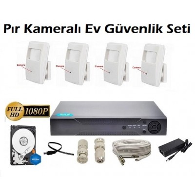 2 MP Ahd Gizli Güvenlik Kamera Sistemi Sesli