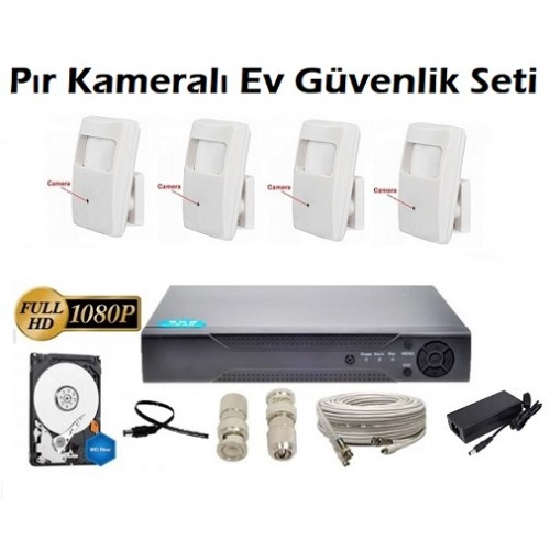 2 MP Ahd Gizli Güvenlik Kamera Sistemi Sesli