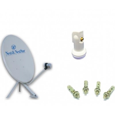 Next Çanak Anten Takım 4K Full Hd Tv Uyumlu 75Cm Çanak Anten+ Lnb