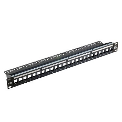 Oring 24 Port STP Snap in Patch Panel - Düz - Boş SIPP00S