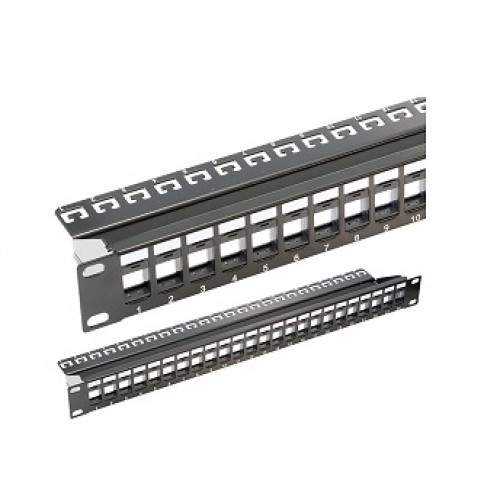 Oring 24 Port UTP Snap in Patch Panel - Düz - Boş SIPP00U