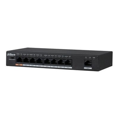 Dahua PFS3009-8ET1GT-96 8 Port PoE 96W Yönetilmeyen Switch