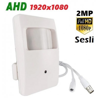 Pır Kamera 2Mp Ahd Sesli Güvenlik Kamerası S-72