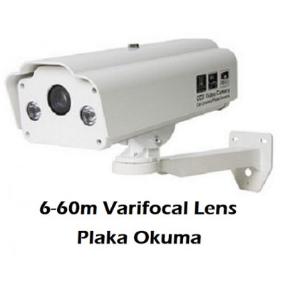 2 MP FULLHD 6-60mm LENS AHD PLAKA OKUMA KAMERASI
