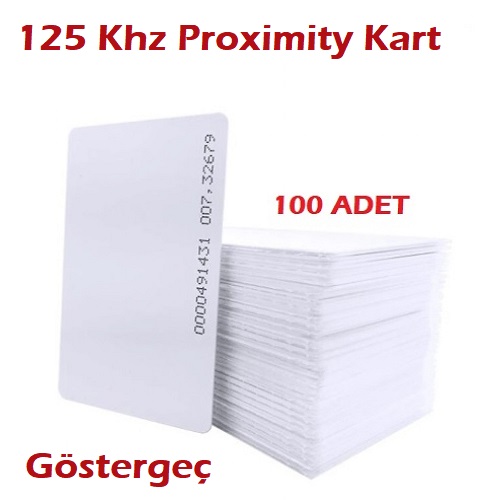 Proximity Kart & Göster Geç 100 Adet