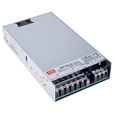MeanWell RSP-500-12 12 Volt 41.7Amp Metal Kasa Adaptör